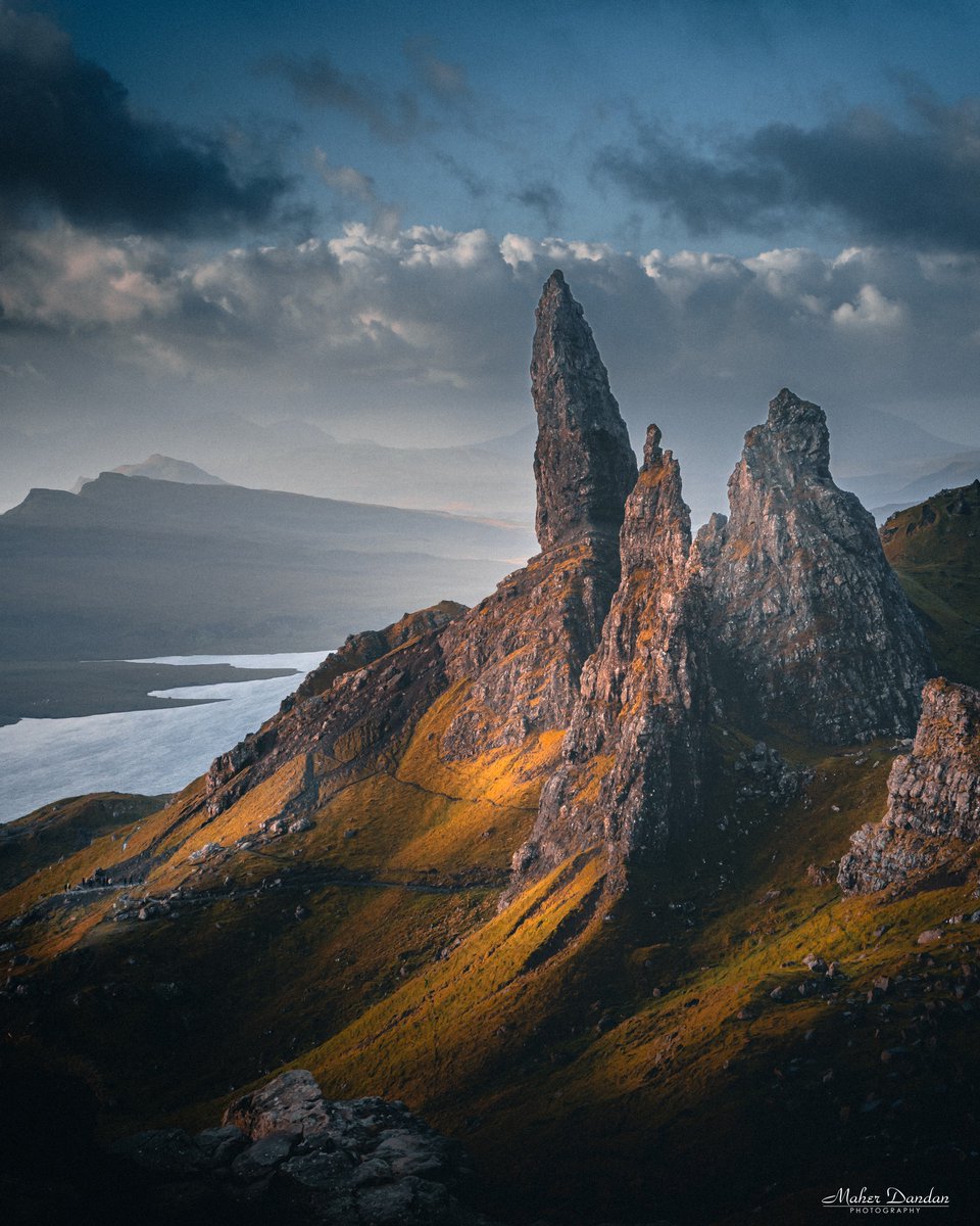 Moody Moment, Old Man of Storr, Isle of Skye, Scotland, Maher Dandan!💙🏴󠁧󠁢󠁳󠁣󠁴󠁿