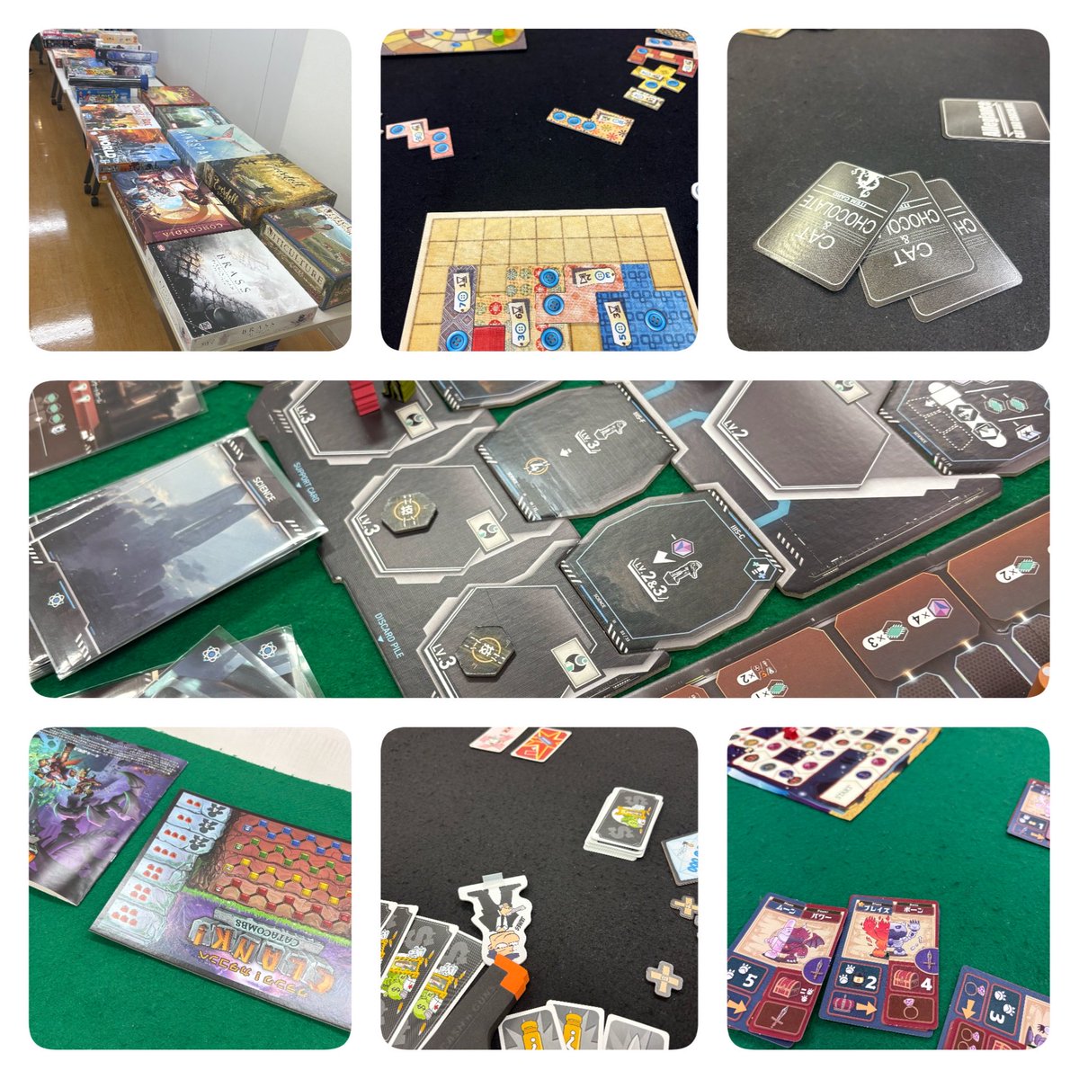 maskedzero's tweet image. 昨日は久しぶりのボドゲオフv（╹◡╹）キックしてからズッ罪のアトラスなロストだったり、やることはないだろうと思ってたキャッチョコやったりカタコンベしたりギャングで撃ち合ったり朝から晩までボドってたv