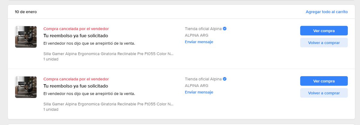Nachole0n's tweet photo. @jefadelahorro Me cancelaron la compra al dia siguiente despues de comprarla con la oferta, son unos estafadores! https://t.co/rNm4YPxL7d