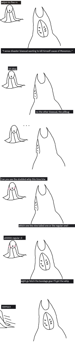 HunterBugOnTwit's tweet photo. //ooc

please enjoy this shitpost drawing I made

dreamerpolycule anyone? https://t.co/dSTmnUmuj2