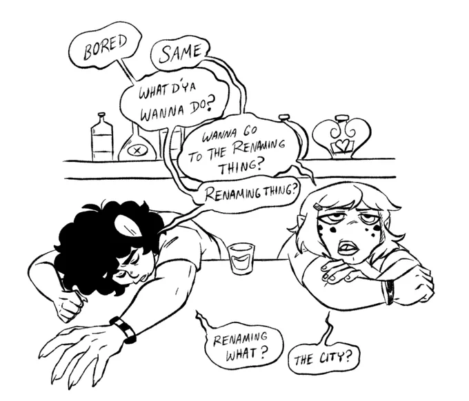 Renaming The What?! 🧵 1/?
#ocart #webcomics 