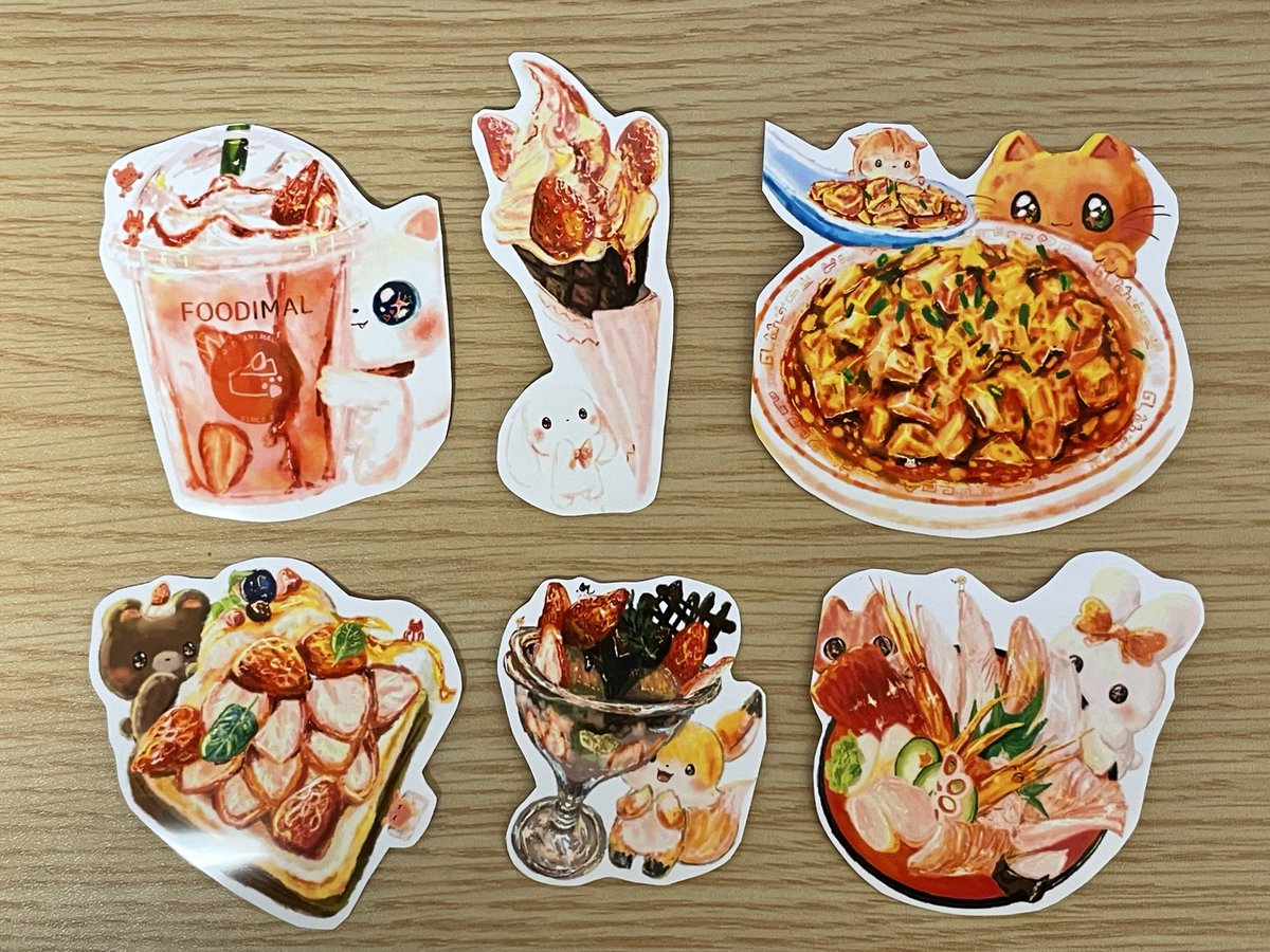 昨年のクリスマスに開催されました
すぷりものクリスマスビンゴ大会で
当選しましたそいきゃっとさんに
ご提供頂きました景品を受け取りました🎁

未体験のトマトのレトルトカレーと
そいきゃっとさんがデザインされた
とても美味しそうなゴハン＆スイーツ
と可愛らしい動物のステッカーを