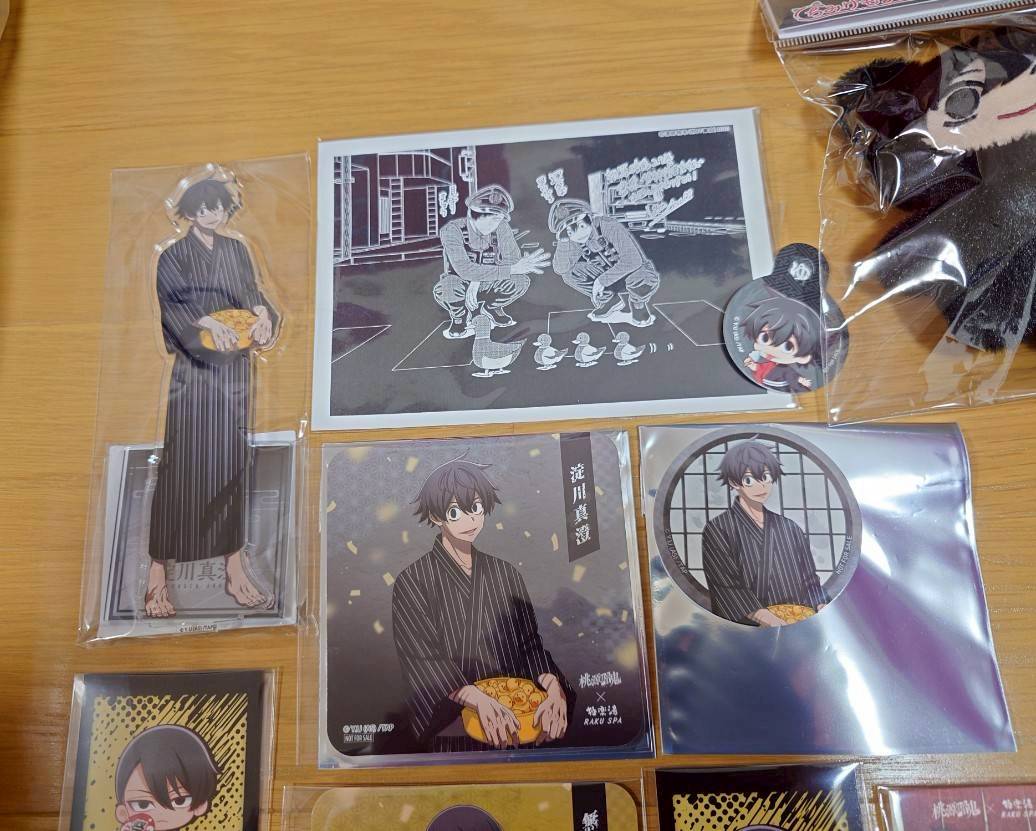 桃源暗鬼 極楽湯コラボ 淀川真澄セット 桃源暗鬼 淀川真澄 極楽湯 特典