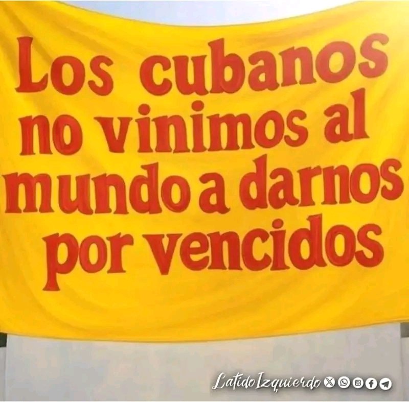 Oye #Trump con #Cuba la cosa es distinta
Tu estupidez en política internacional, abusos oportunistas y presioncitas calculadas para escalar y lograr algún objetivo en mi #IslaRebelde recibirán una contundente derrota. En esta tierra sabemos muy bien como defender la independencia
