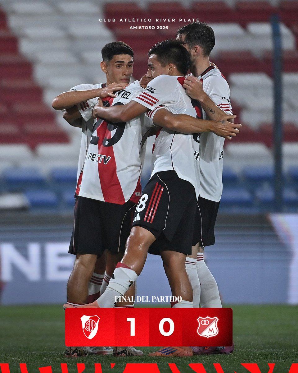 RiverPlate's tweet image. ¡¡GANÓ RIVER!! 🤍❤️🤍

⚽ Gonzalo Montiel 

#River2026