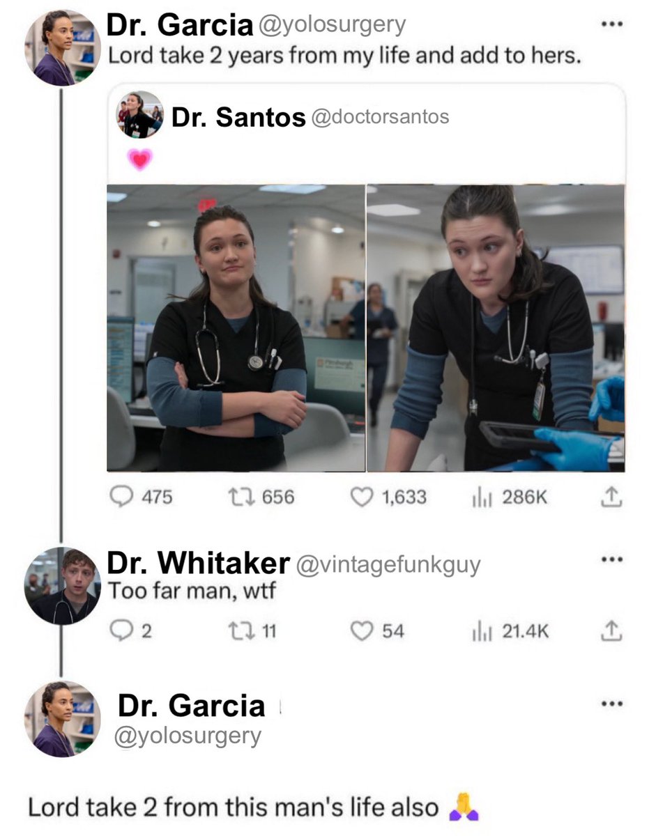 thesunbutch's tweet image. #thepitt #garsantos