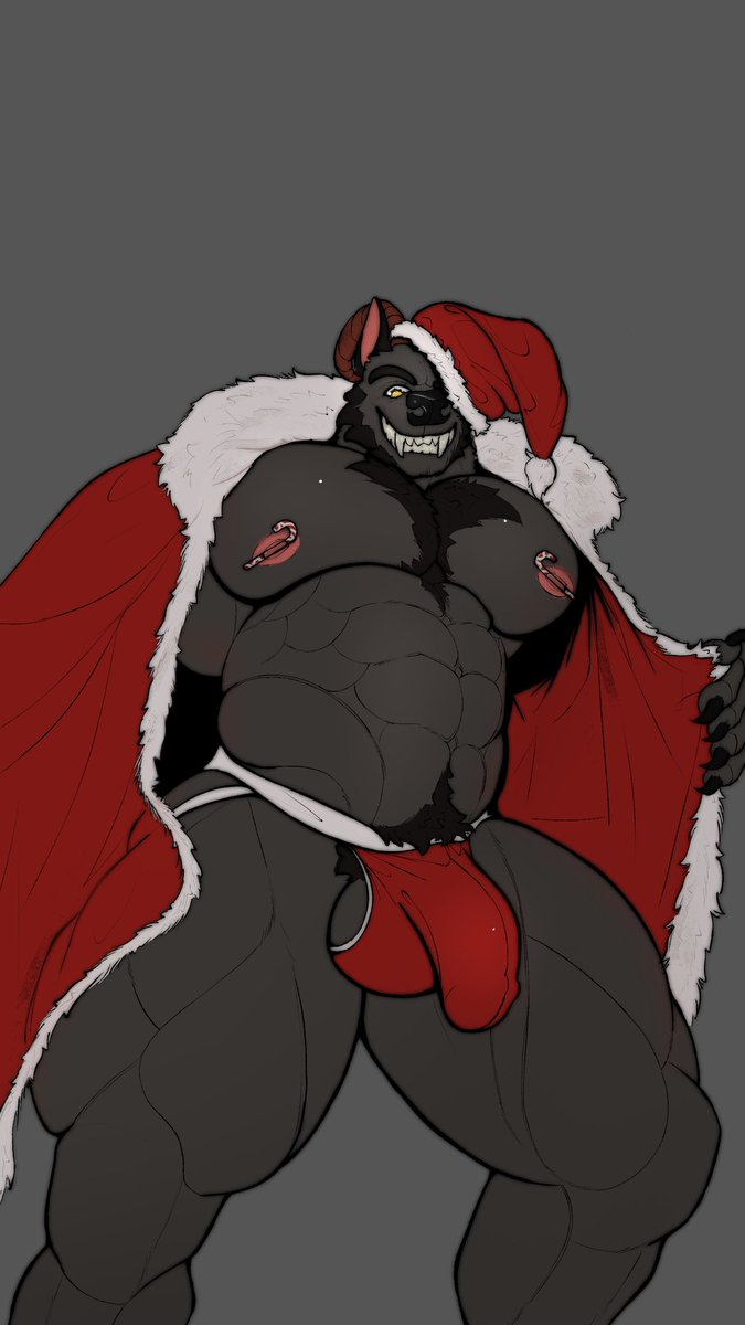Derghy_'s tweet photo. Super late krampus wip https://t.co/myr9MGdVO9