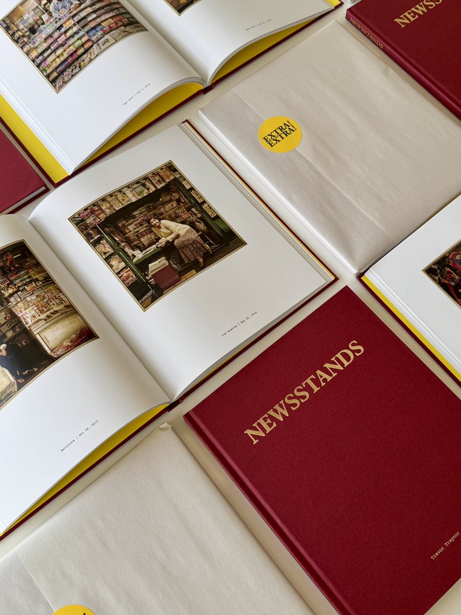Thank you to everyone who ordered a NEWSSTANDS photography book. I have 95/250 remaining if anyone would like to add a copy to their library or coffee table visit newsstands.xyz
12 years, 22 cities, 1 book. 
Foreword by <a href="/edwinheathcote/">edwin heathcote</a> 
All copies are signed &amp; numbered.