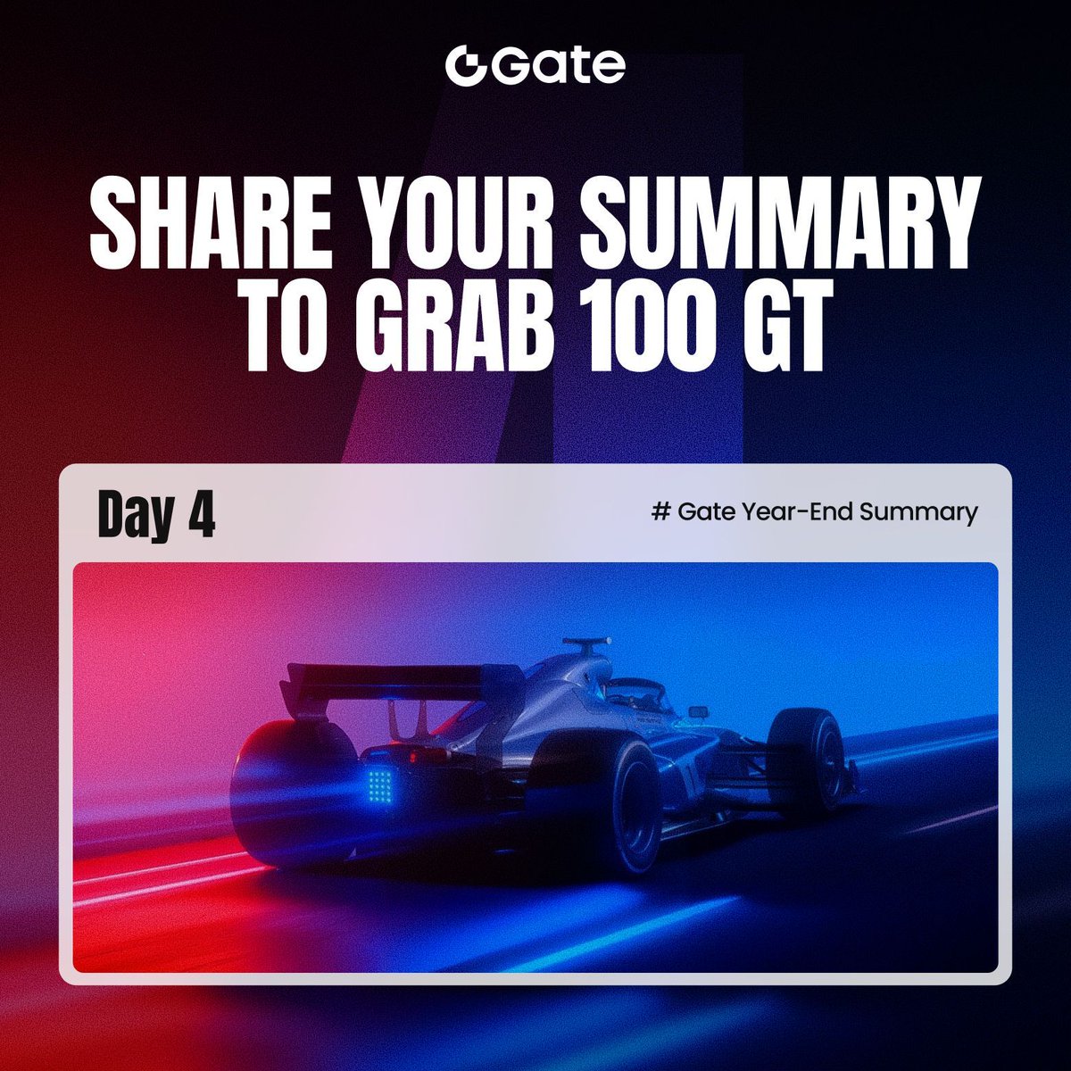 Gate's tweet image. Day 4 is here, let’s see those summaries!
Post your Gate 2025 Year-End Summary and stay in the $GT hunt.

To join:
🔹 Follow @Gate
🔹 Use the page button to share your summary, then post the screenshot below
🔹 Submit form with UID + comment link

FCFS, be 1 of 100 winners today.…