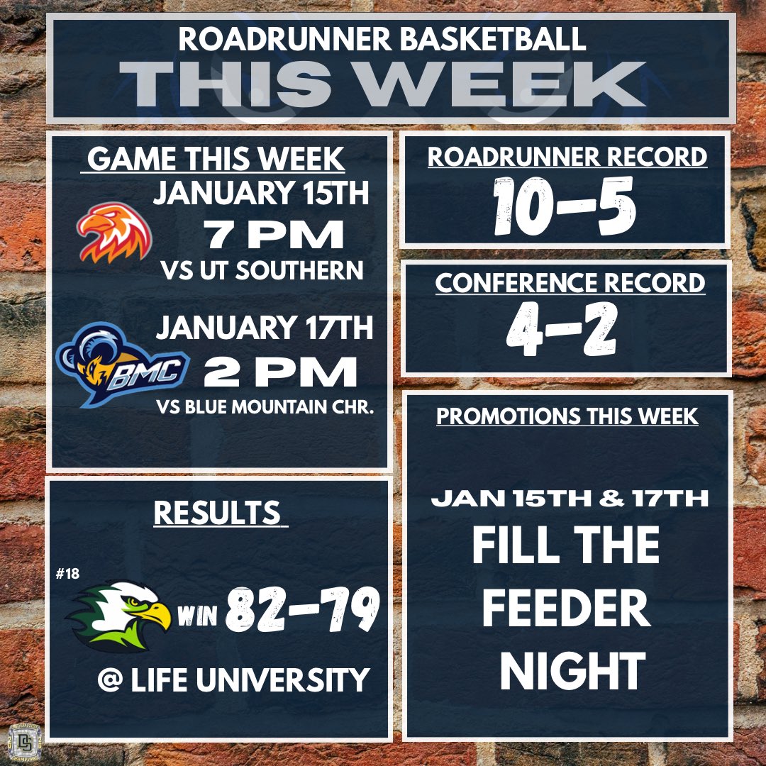 DStateBBall's tweet image. This week in Roadrunner Country!!

#FAM1LY #BeepBeep
