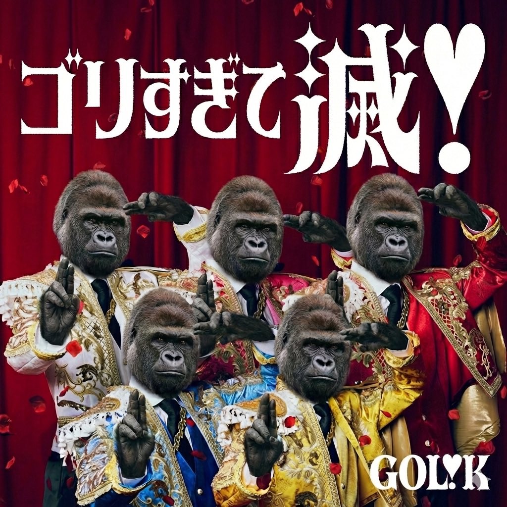 kronoman111kaz's tweet image. 明日ゴリすぎるゴリラがいたら使ってください