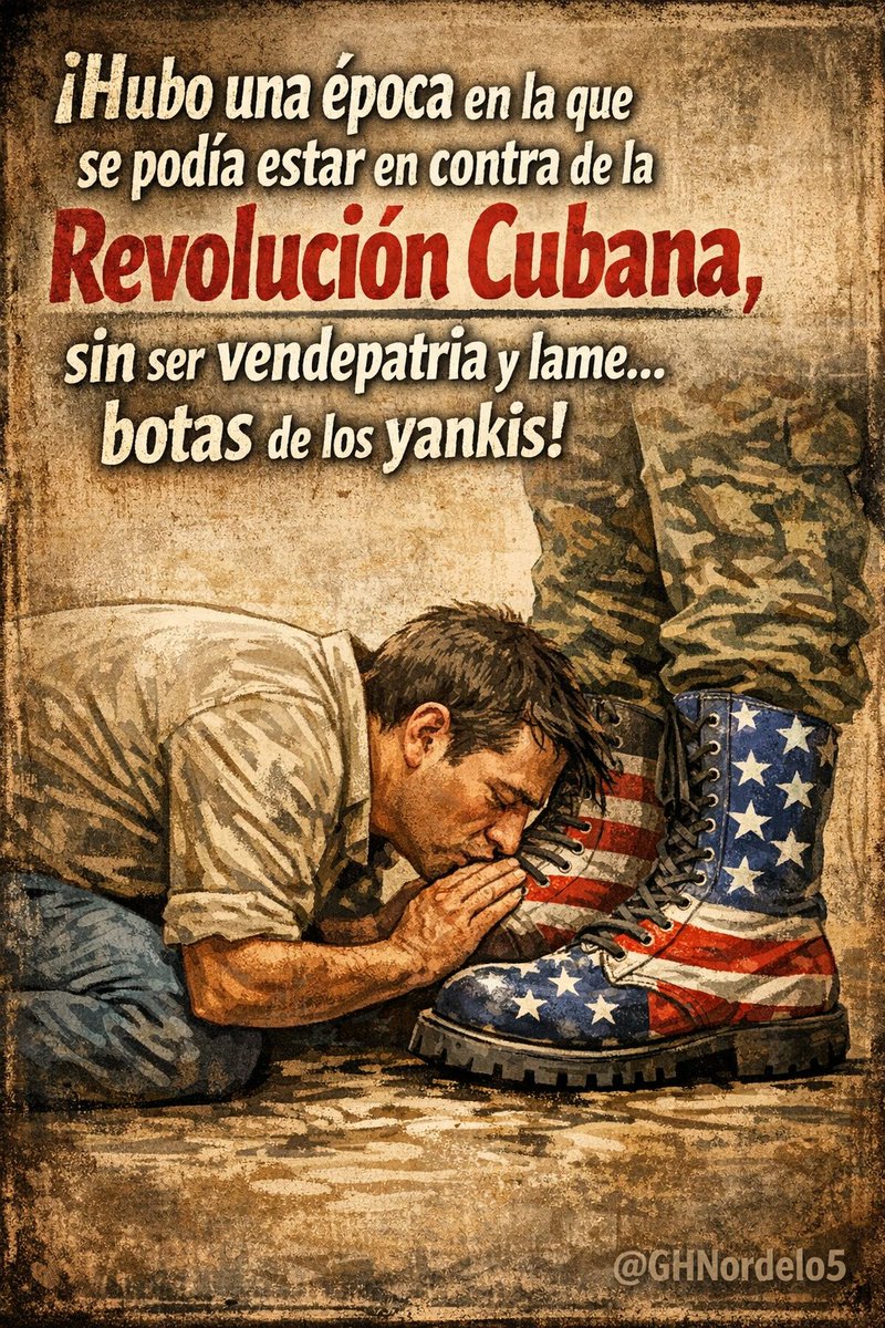 A juzgar por lo que se lee hoy en las redes, esa época quedó atrás...
#Cuba #CDRCuba #CubaVencerá