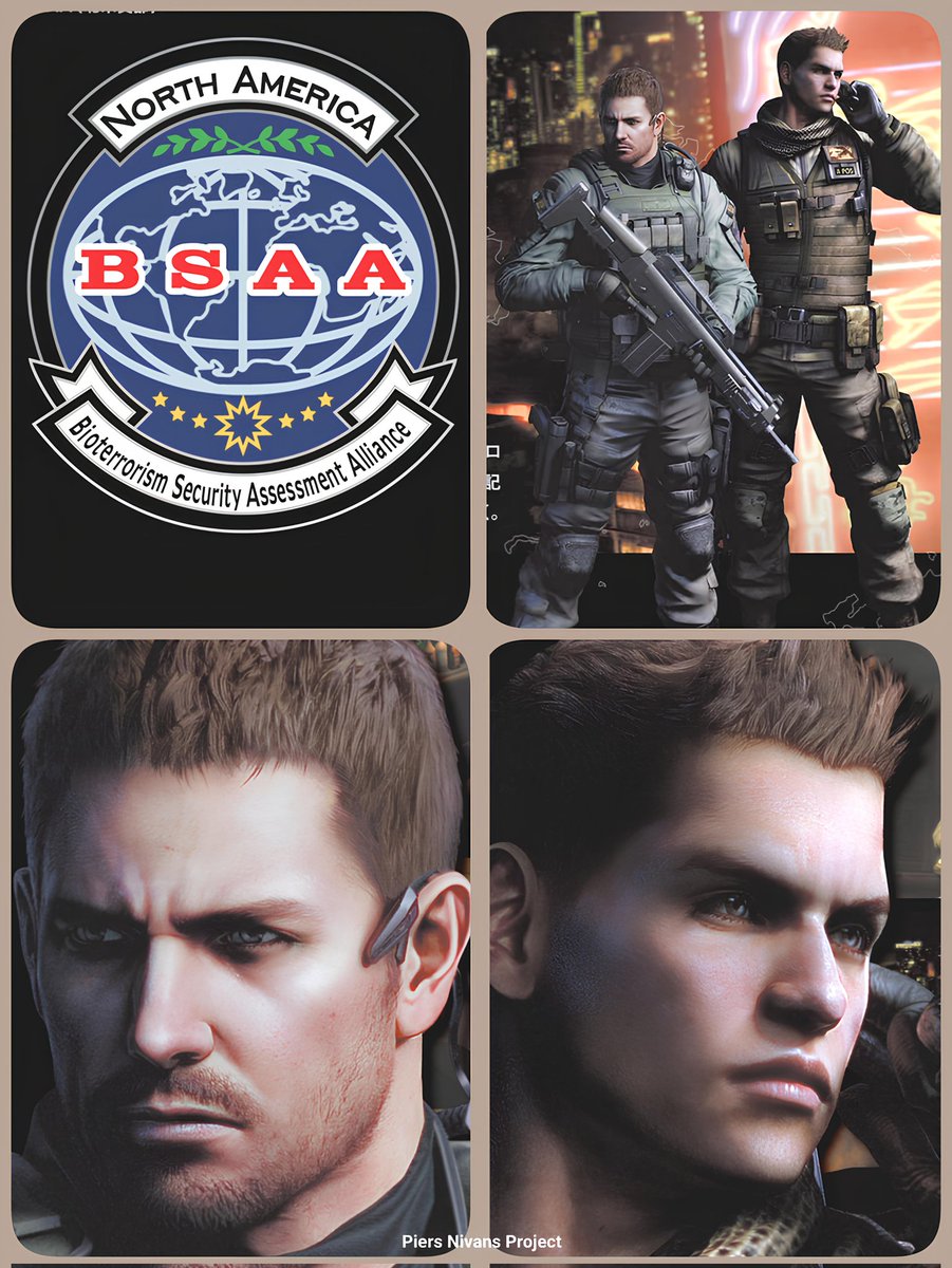 ✨Official Biohazard 6 Graphical Guide✨

#PiersNivans #ChrisRedfield #Nivanfield #バイオハザード
#ResidentEvil #REBHFun