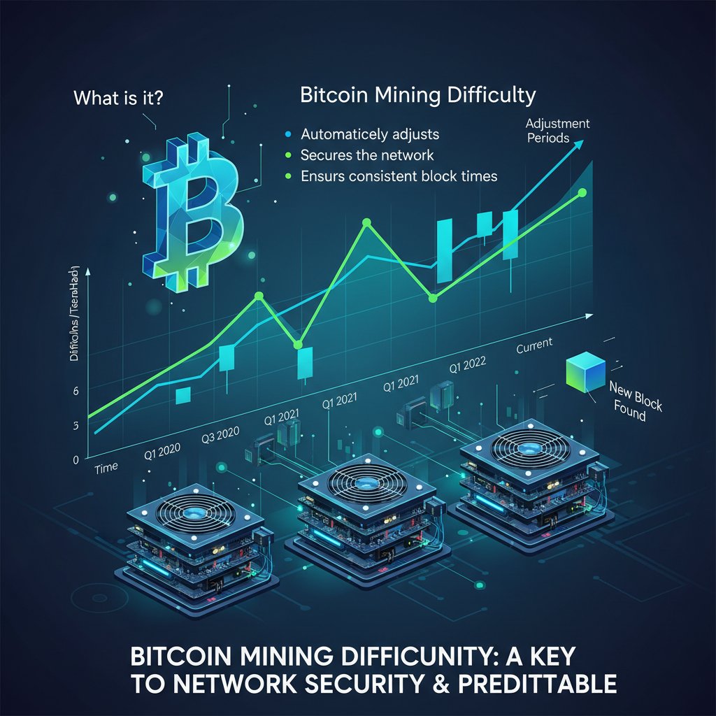 💡 What is Mining Difficulty? Mining difficulty adjusts to ensure Bitcoin  blocks are mined approximately every 10 minutes, regardless of the total  hashpower in the network. Learn how StandardHash helps you navigate