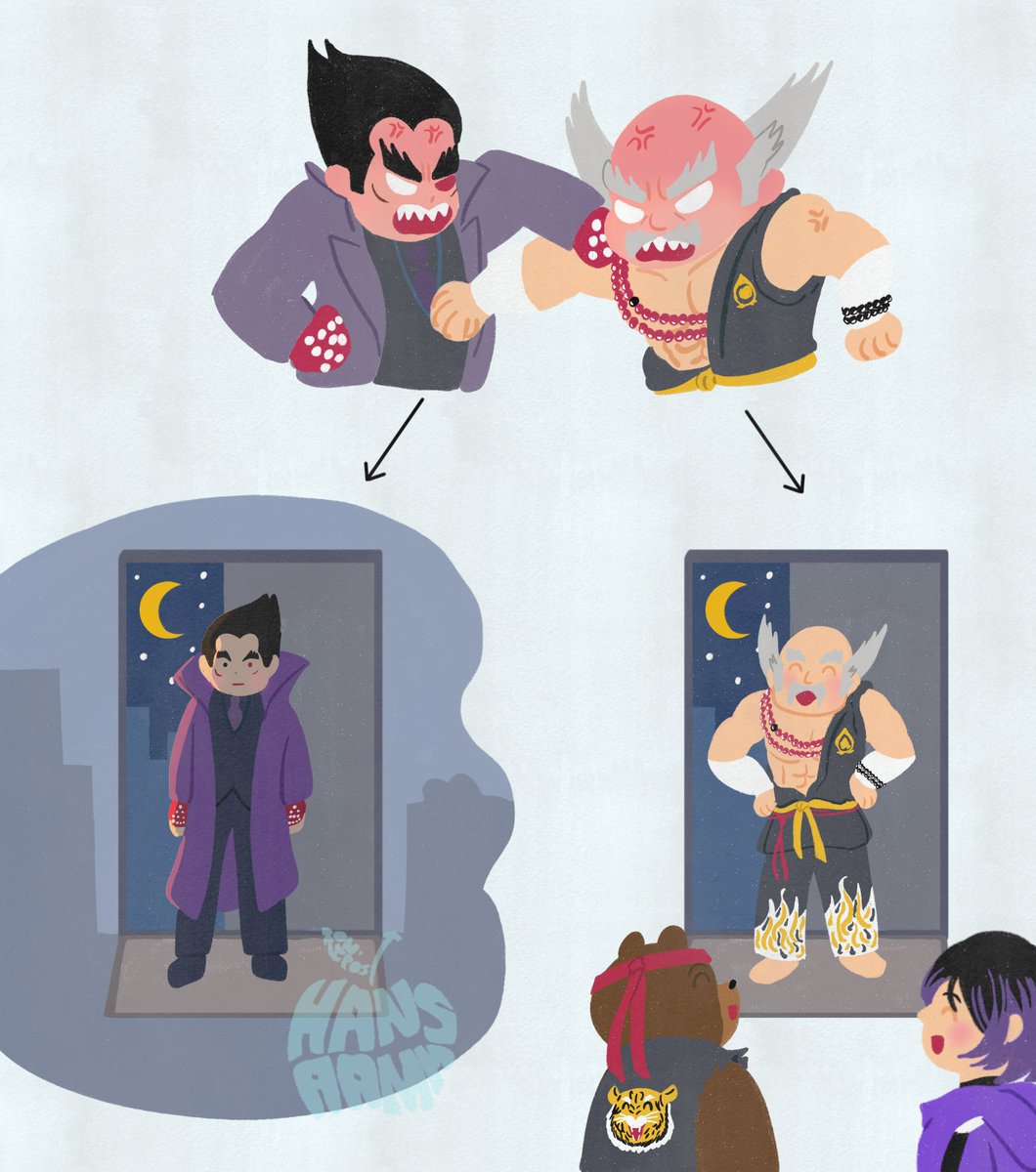How do their front doors open to the same view

#TEKKEN #TEKKEN8 #HeihachiMishima