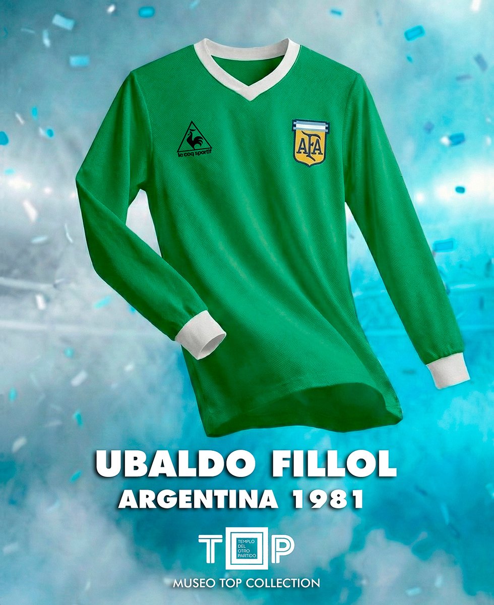 MuseoTOP's tweet image. 11-01-2026. 45º aniversario del Mundialito: El buzo verde de Fillol (1981) brilla en el TOP, el Museo de Marketing Deportivo de Claudio Destéfano. Historia completa en Instagram 👉 @museoTOP. Contenido: @mlopezarce #Fillol #Argentina #LeCoqSportif #MuseoTOP