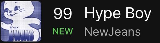 charlie0353's tweet image. 1/12 오전 11:00 🍈 Top 100

Hype Boy “NEW” 99위🔥🔥🔥
How Sweet 어제의 차트 103위
Ditto 어제의 차트 106위

정말 반가운 소식이 들려왔습니다.💛🐶다니엘씨 소식이죠!! 그리고 Hype Boy도 다시 NEW를 달고Top100에 재진입을 했습니다! 뉴진스 응원하고 싶으세요? 뉴진스 목소리를 듣고 싶으세요?…