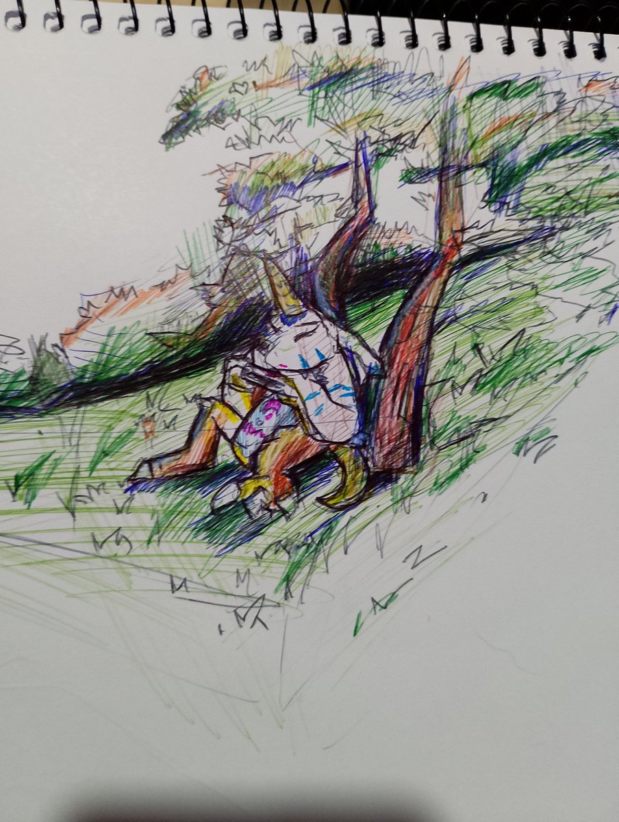 duketeus's tweet image. Bic Crystal Gabumon