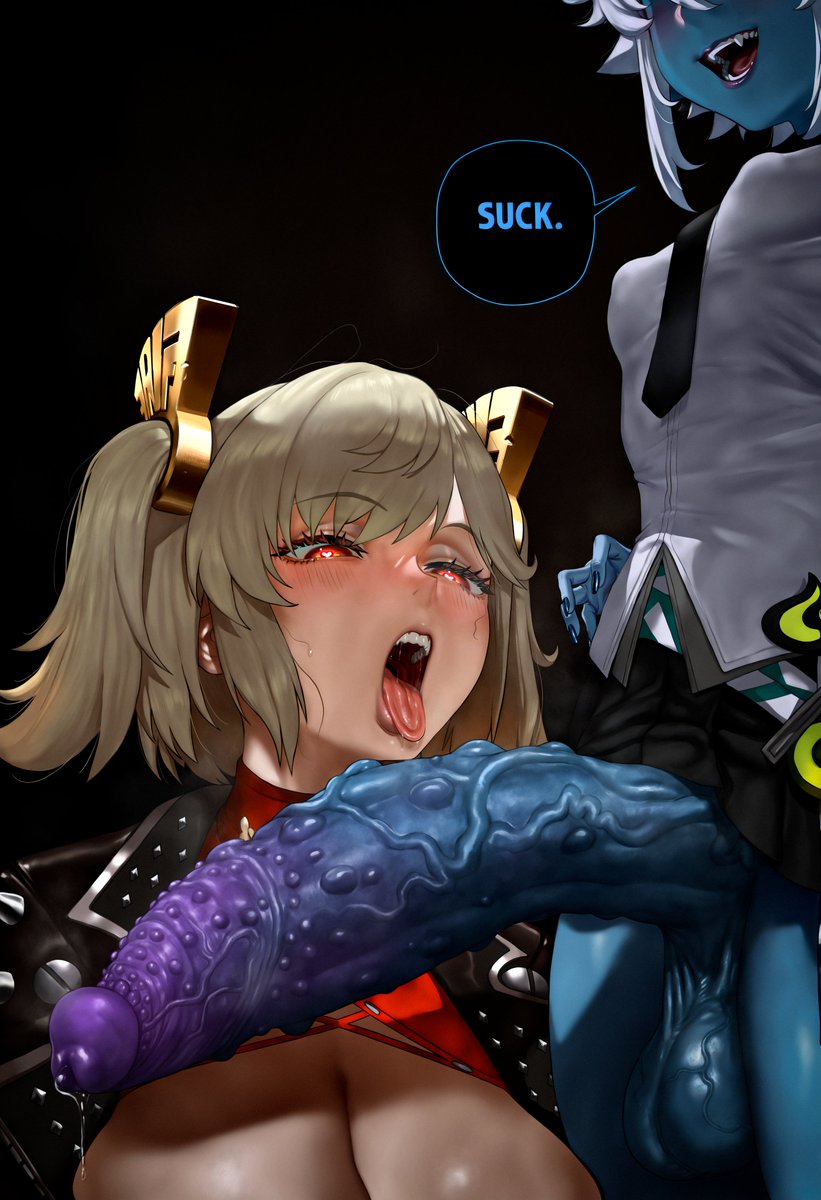 Whatever you command, whatever you need 
So girthy you'll choke and never want to breathe ~ ♫