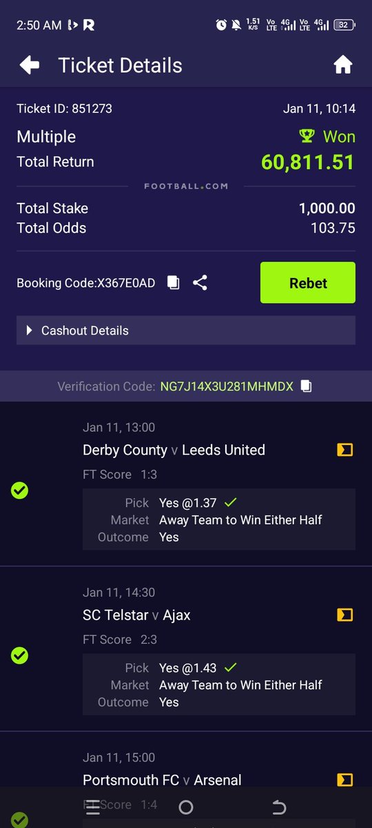Web3707's tweet image. I edited small sha and for the last game fear catch me I come cash out 60k I for win 170k but it's better than losing all since I no get shishi. Tnx @mrlamar01_