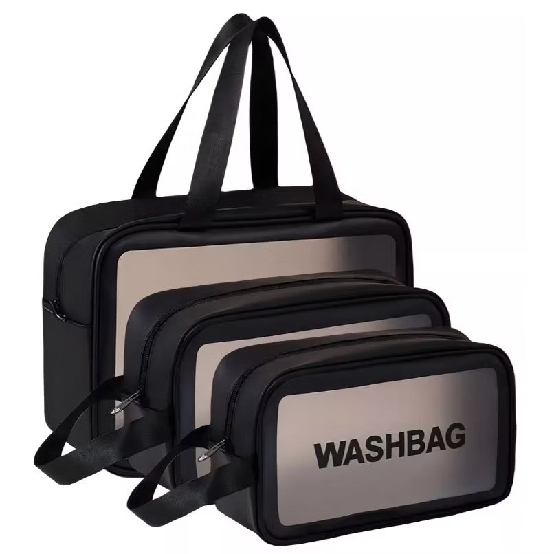 Dê uma olhada em Kit 3 Necessaire Impermeável Washbag Bolsa Organizadora por R$25,99. Compre na Shopee agora! s.shopee.com.br/3LKW6LJ9CI?sha…