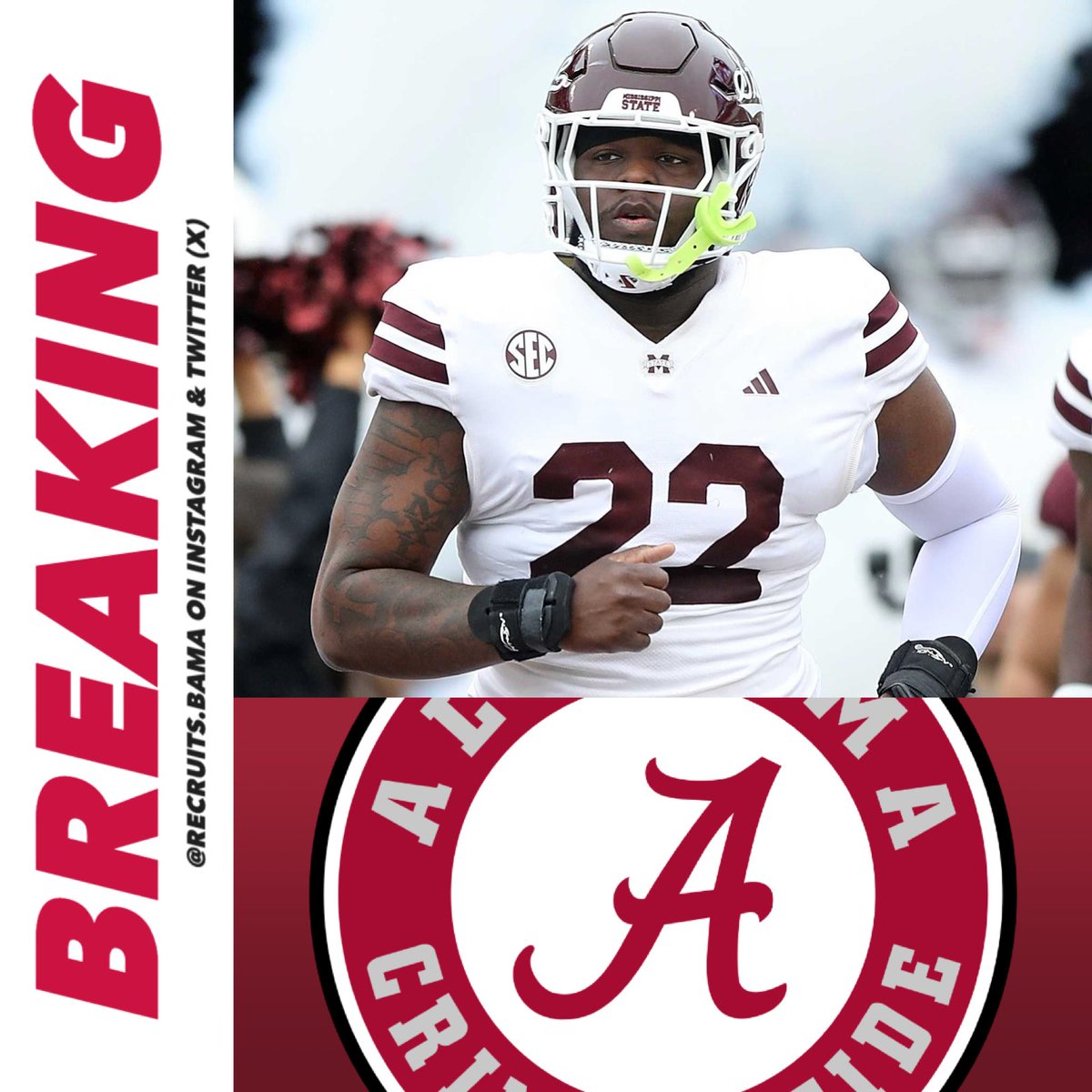 Recruits Bama tweet media