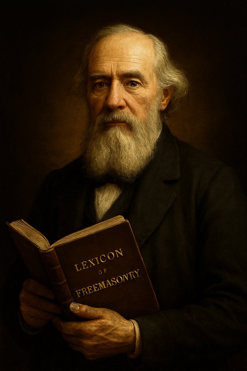 SOYMASONMMK's tweet photo. Albert Mackey: expresaba lo siguiente: “La masonería es la ciencia de la vida, es el arte de vivir correctamente y de morir sin temor”. https://t.co/aRHFDUyTc2