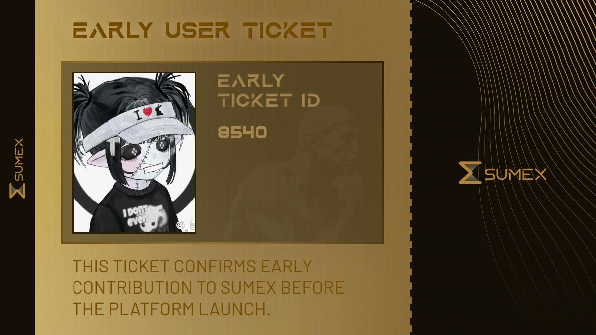 HugiOverrt's tweet image. I want to become one of the EARLY BIRDS in @Sumex_Labs!

Only 5,000 roles - and they’re getting claimed fast.

Their first OG-PASS wave was claimed in just one day, I’m not missing this one.

TGE SOOOOOON!

btw - check out my excellent ticket