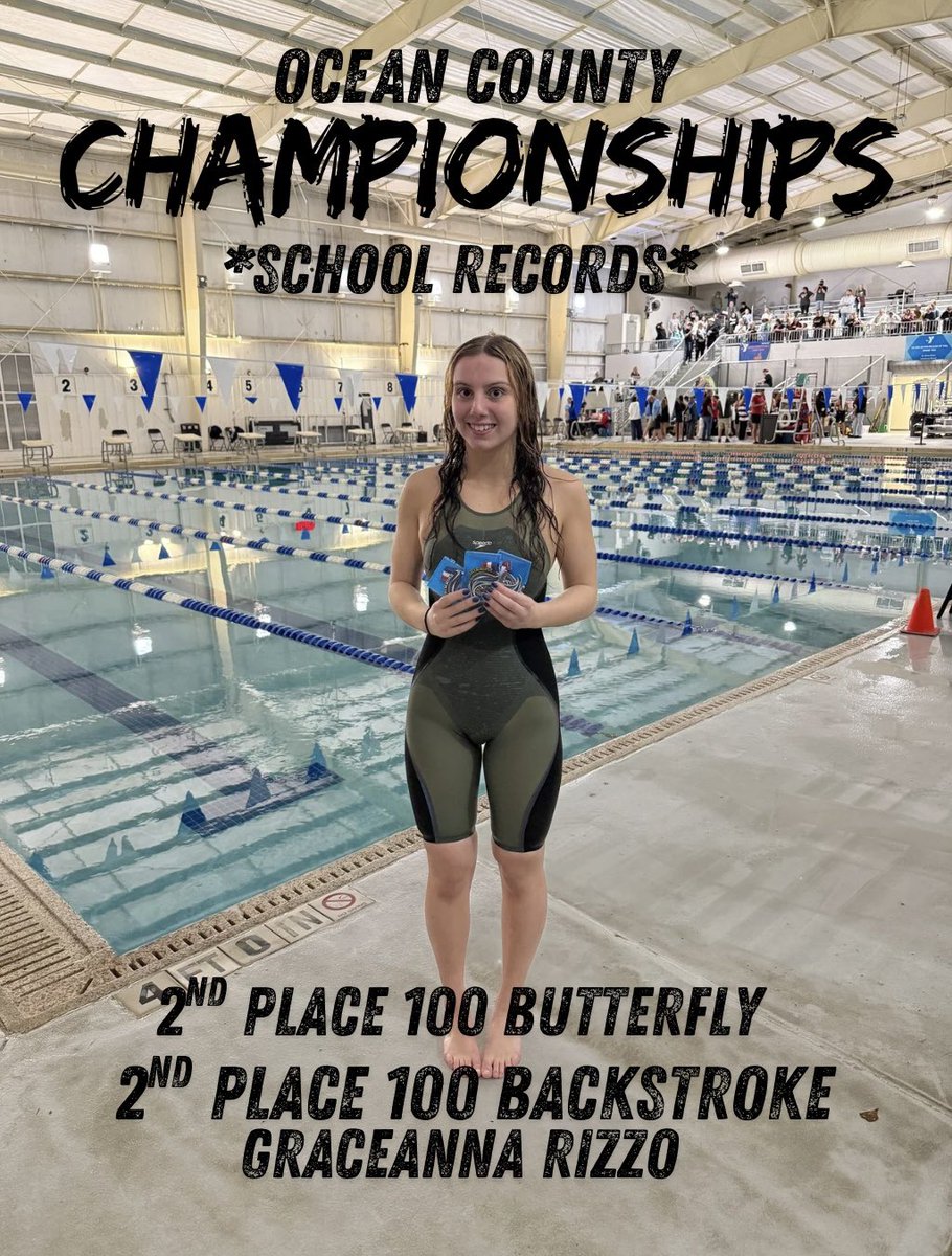 CrSwimming's tweet image. CONGRATULATIONS to all medalists in the Girls Ocean County Championships today!  We are so proud of how hard you all worked!  Way to soar! 🥇 🥈 🥉 🦅 🏊‍♀️#HooRah  @CR_athletics