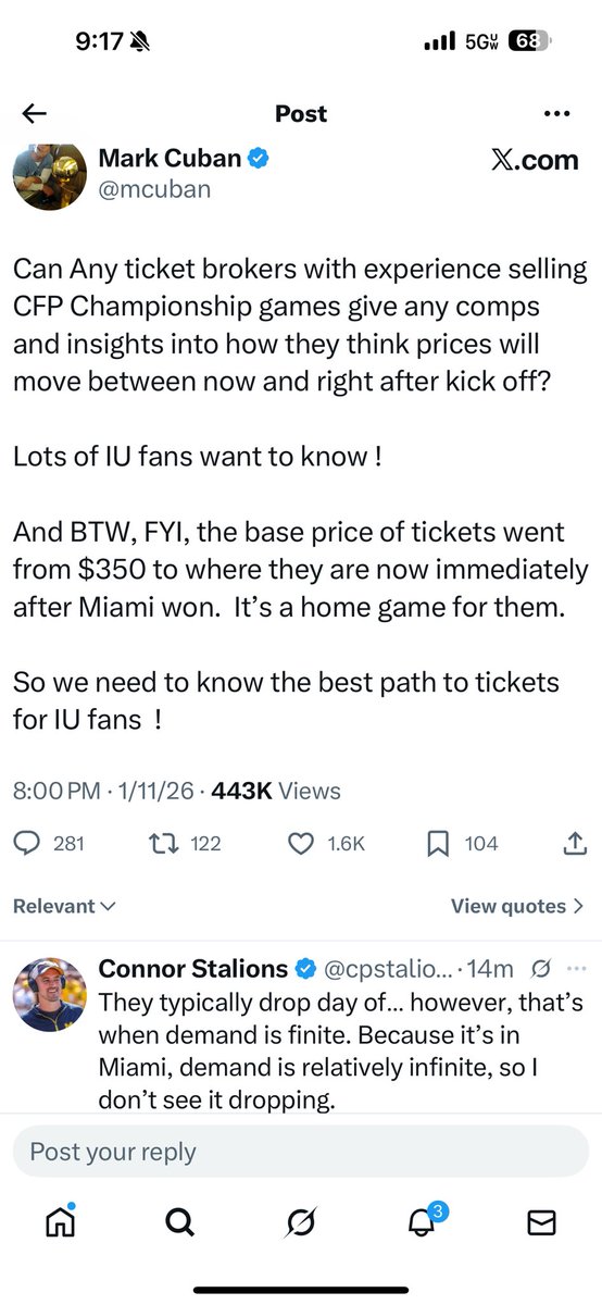 AndyStaples's tweet image. An expert on the secondary ticket market weighs in.