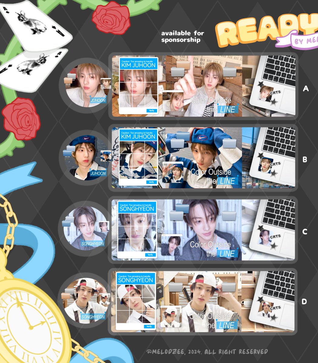 melodzee's tweet image. help rt thank you!! 

pagiii aku bawa layout bg boy cortis ready stock 10k each yaa siap dijemput ke dm yaa #zonauang