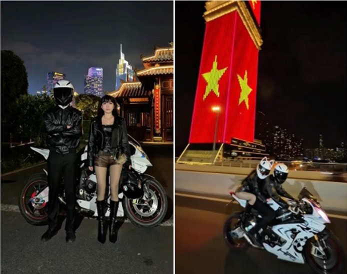 motospo_'s tweet image. まるで映画、「イケメンライダーと大型バイクで撮影」がトレンドに
viet-jo.com/news/social/26…

中国SNS発のトレンドがベトナム上陸！
サービスは、バーソン(Ba Son)橋周辺をバイクで走りながら撮影するもので、料金には、走行、撮影、カラー調整、縦型動画編集まで含まれる。…