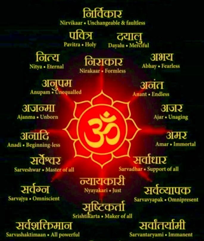 🕉️  परमात्मा के गुण   

Qualities of the divine