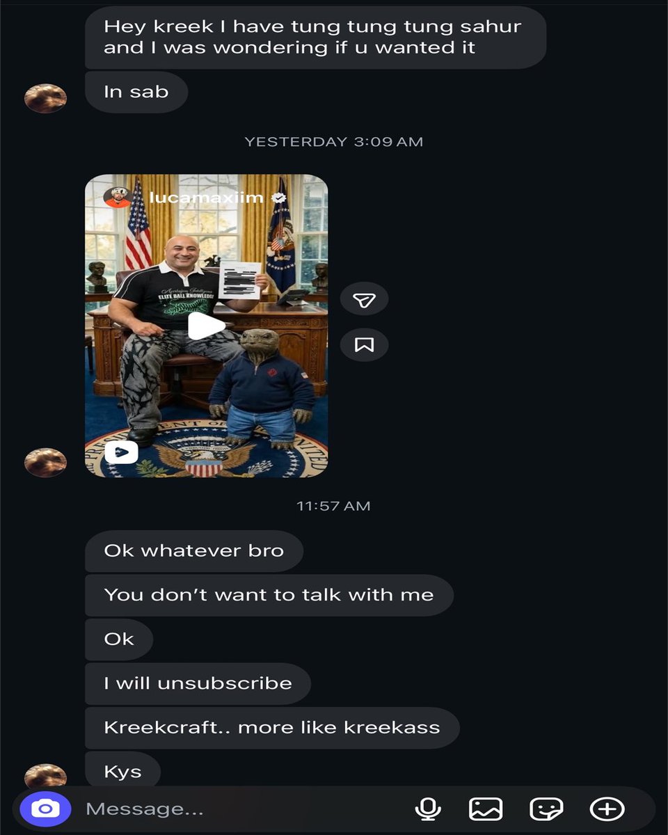 KreekCraft tweet media