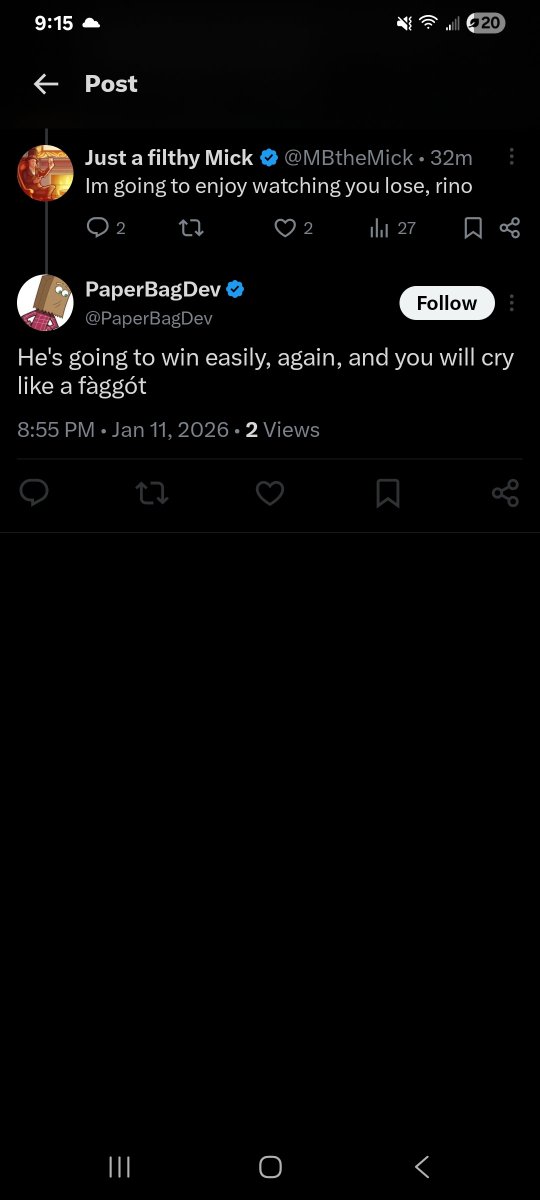 Just a filthy Mick tweet media