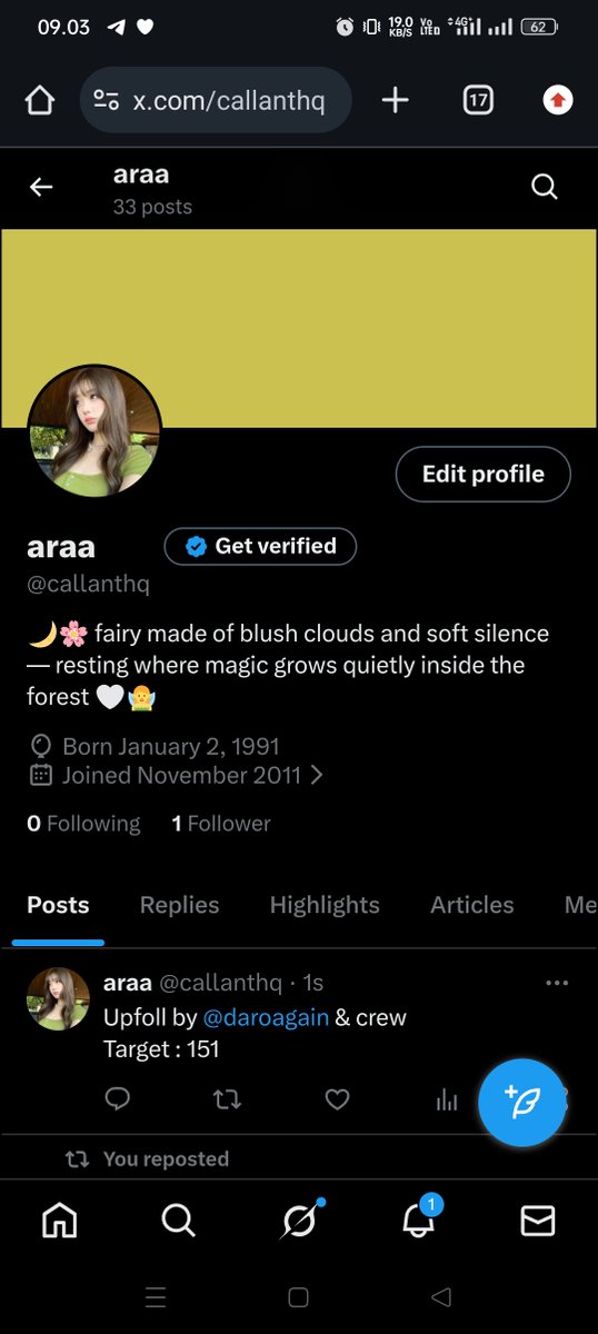 callanthq's tweet image. upfoll BA done by @daroagain &amp;amp; crew

start: 1
order: 150
target: 150
end: 156
bonus: +5