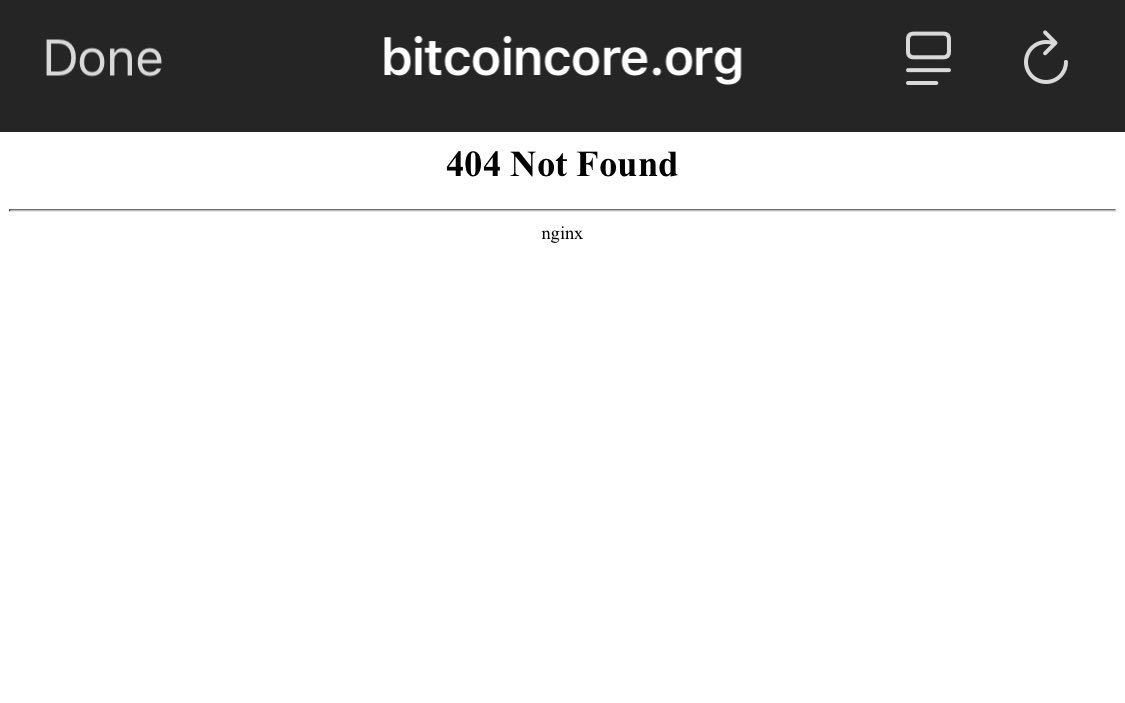 Bitcoin Core removed the download page for v30 from their website… You  simply cannot make this shit up