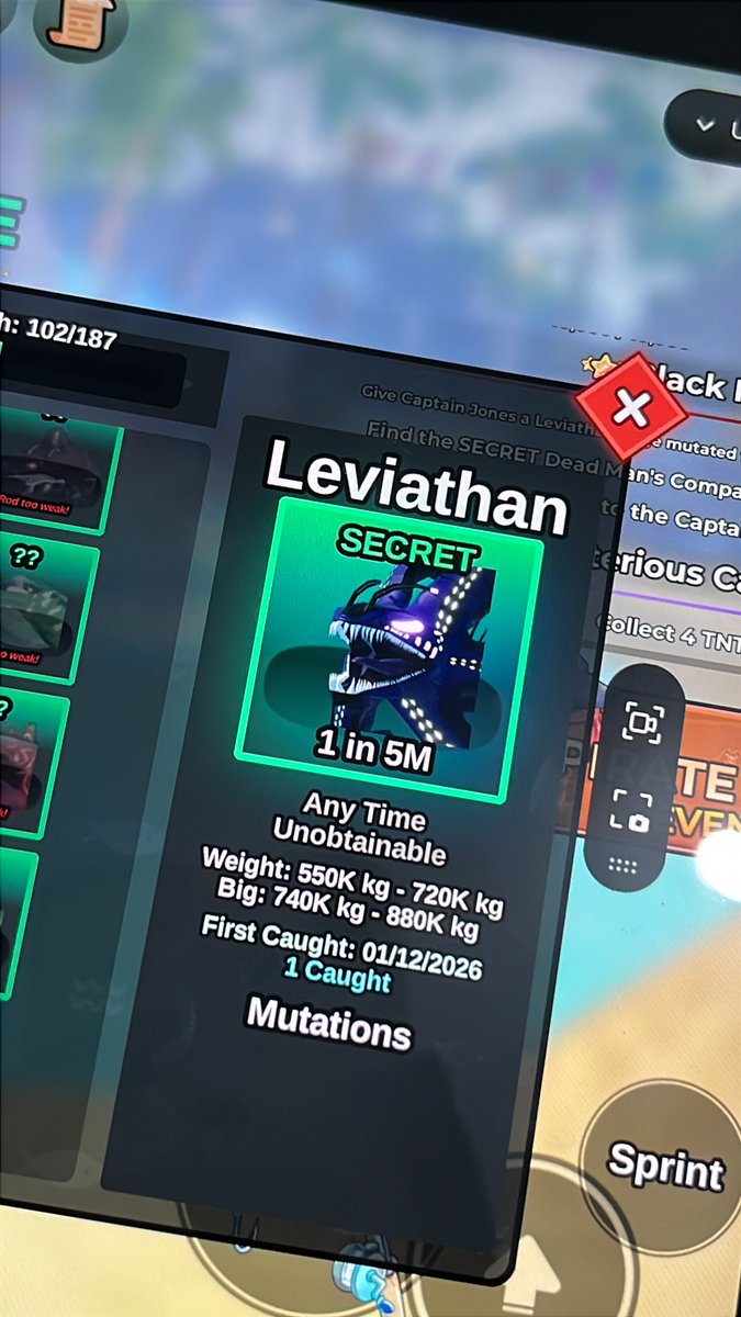 siapa sangka prismatic + muhun bisa dapet leviathan 😭
