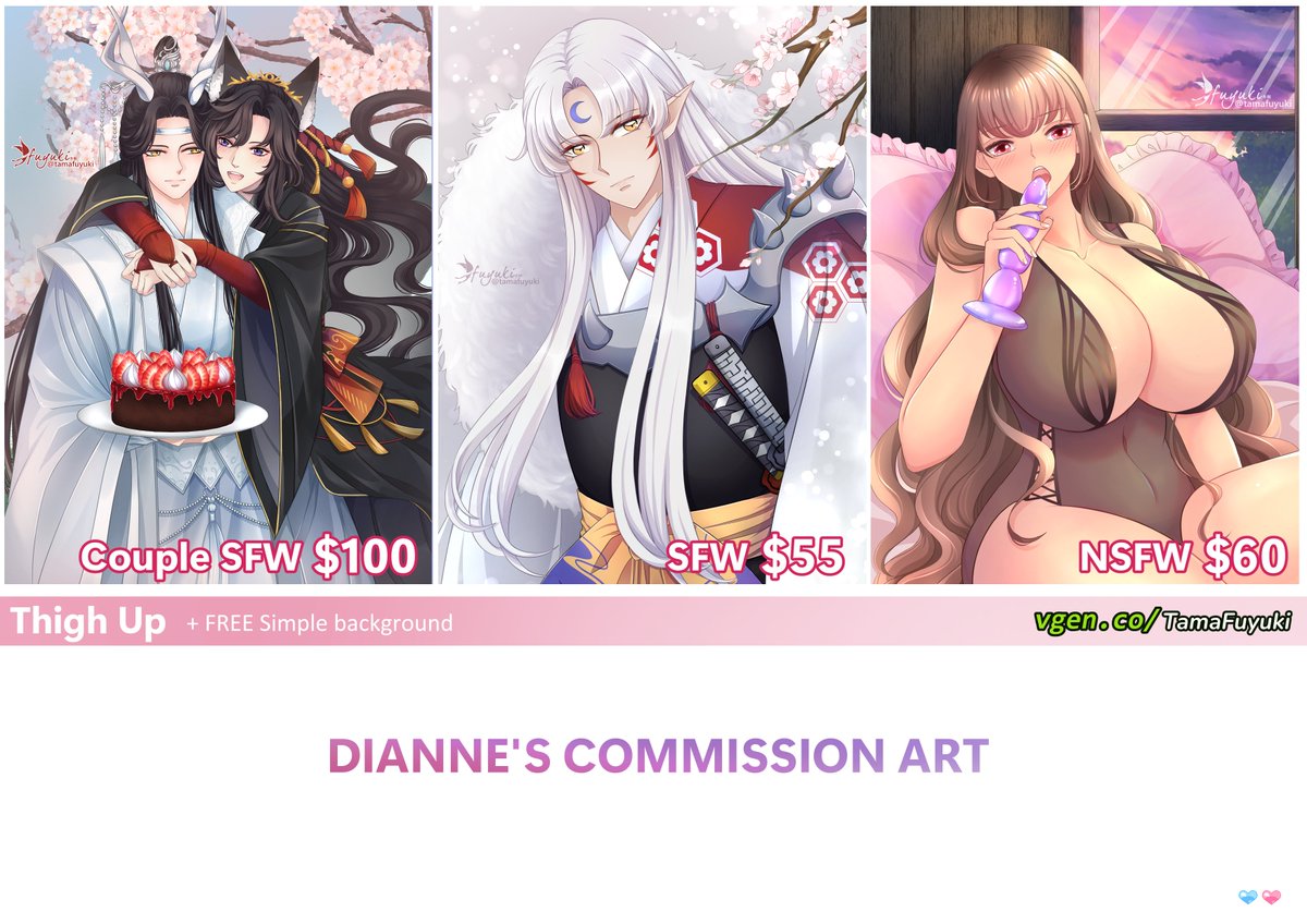 diannedjarjayes's tweet photo. Hi so I'm opening #Vgen Commission, please help retweet, thank you so much. #VGenComm #vgenartist 

Vgen link is in the reply. https://t.co/UqJ7MCpUWS