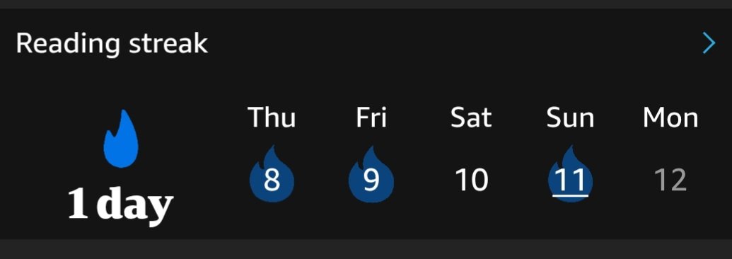 Doh!.. missed a day of daily reading yesterday. Reset back to day 1. Was over 300. I was trying to reach a straight 352 days. Sigh.
