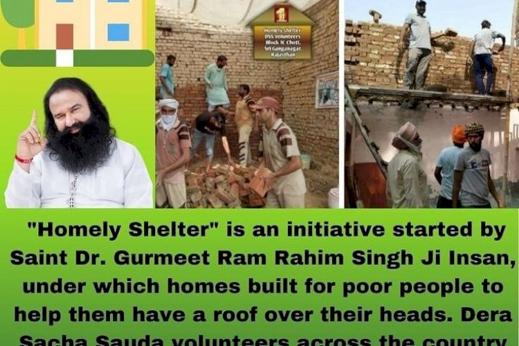 These homes,built at no cost to the recipients,are transforming lives &amp; empowering communities,one family at a time. #HomeForHomeless
Gift of shelter. Over 2,500 homes have been constructed for homeless and underprivileged families across India under Saint Dr. MSG’s leadership.