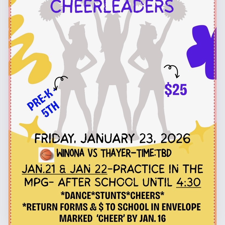 WillEWildcat1's tweet photo. Who is ready for Future Wildcat Cheer.  See the picture for all information! https://t.co/l60kVNejRP