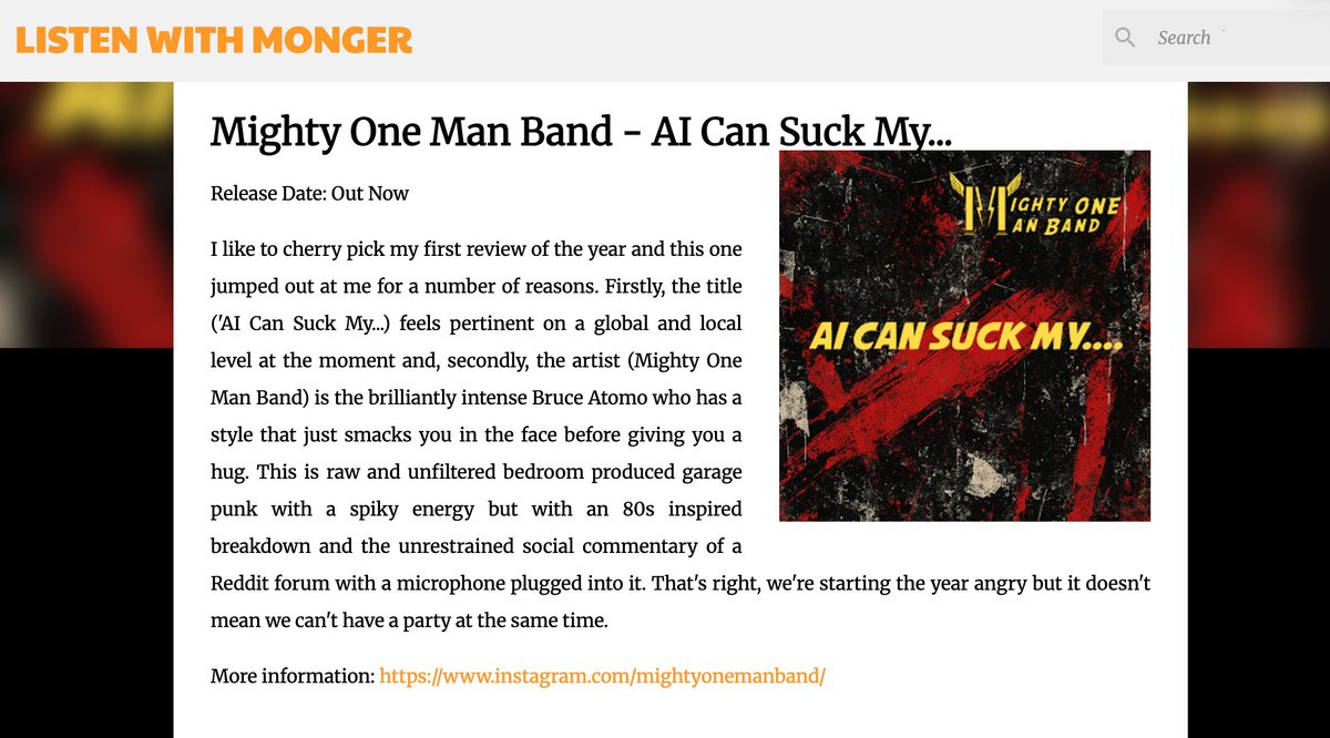 Mighty One Man Band tweet media