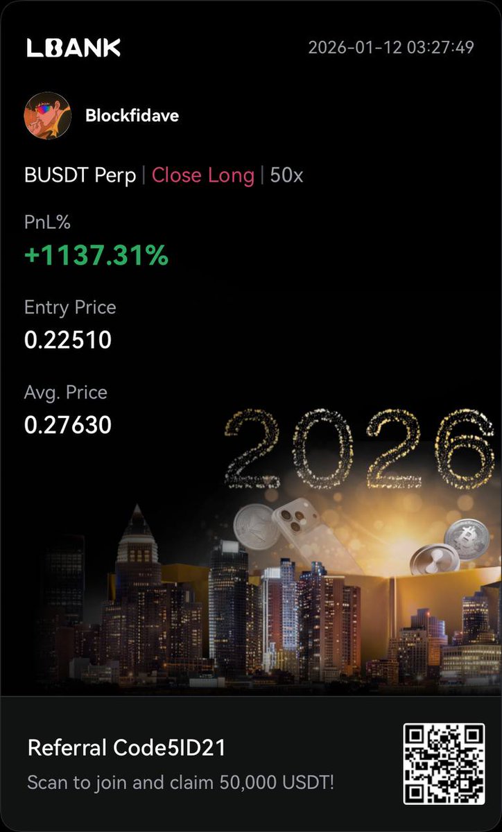 Good morning CT 

$B

Look at the massive pump like I said it will be like to my VIP MEMBERS full TP SNIPPED Move SL to entry and take partials 

Join me trade 👇
t.me/jokeremitrades…