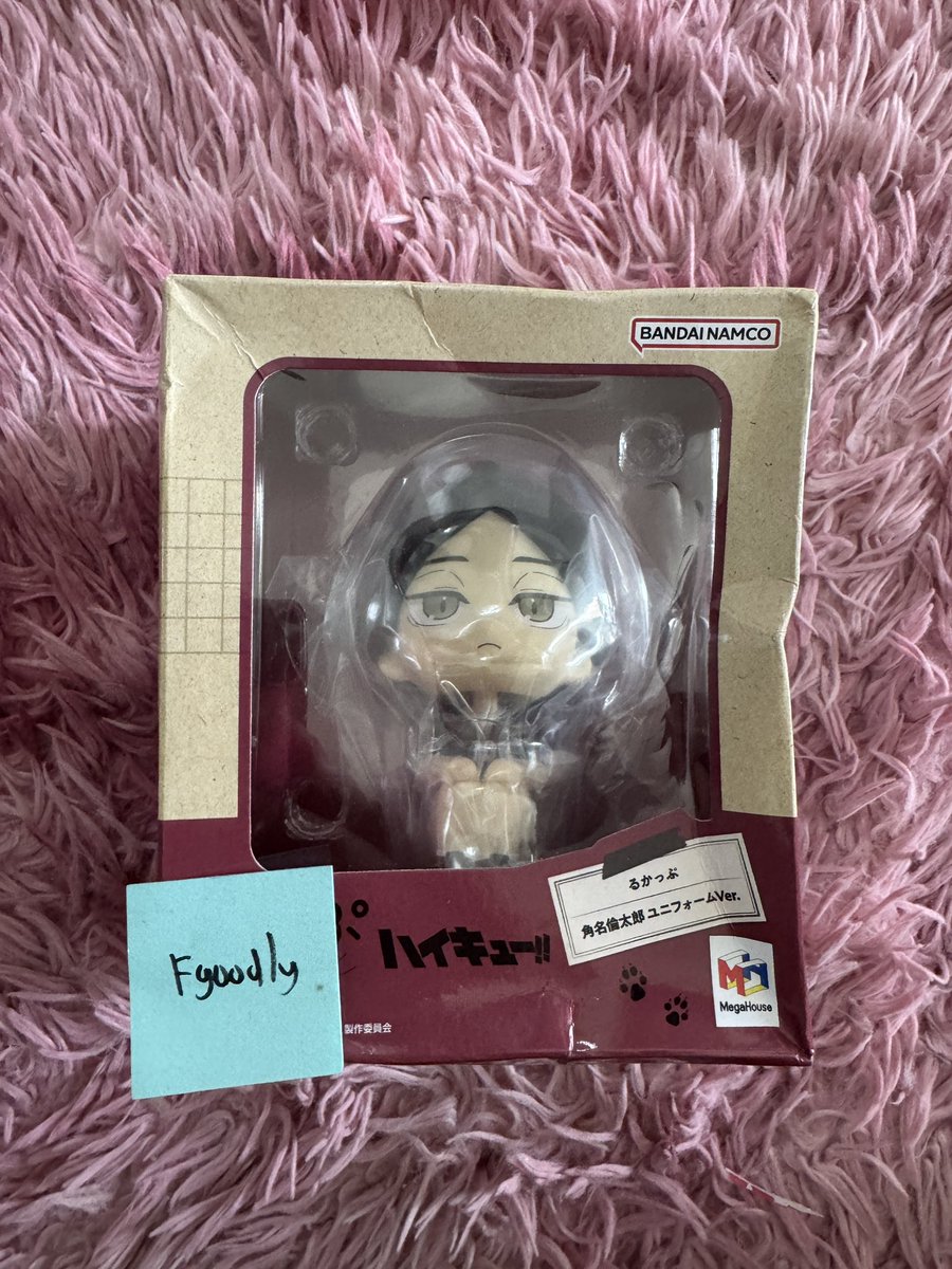 fgoodlys's tweet photo. 📌WTS | Want to sell Ready INA

🌟Look up Figure Rukappu Suna Rintarou 
Rukappu haikyuu!!
💰560k 

✅sealed belum pernah dibuka sama sekali - isi aman
‼️Box defek karena pengiriman Jepang - INA 
✅incl pack kardus 
❌adm shopee (bisa splitpay)
📍Tangerang 

#fgoodlyreadyina 
🏷wts sell jual rukappu suna rukappu haikyuu