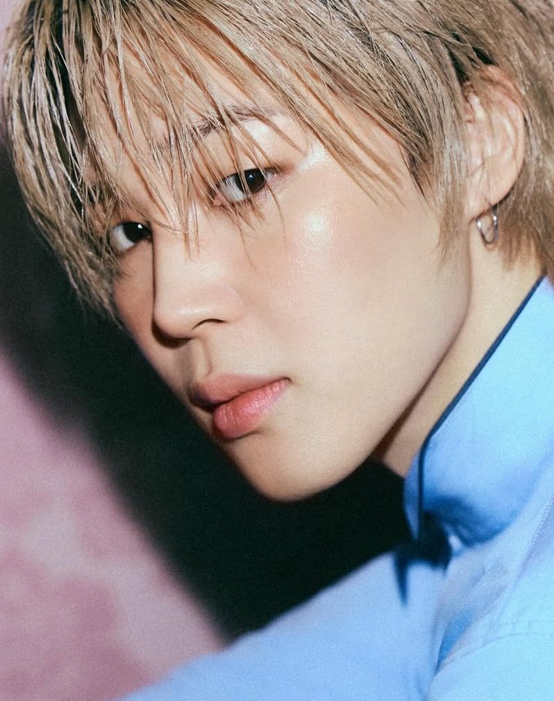 キュッともし過ぎない ジミンさんの このフワッとした口元が