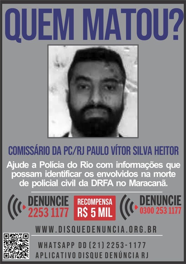 riodenojeiraofc's tweet image. Para esses casos, o governo tinha que oferecer R$50 mil, R$100 mil, R$200 mil, R$500 mil ou até R$1 milhão. Governantes gastas dinheiro com tantas bobagens. Pagando recompensa boa, salvaria muita gente de novos ass4ssin4tos.

DENUNCIE POR FAVOR 🙏