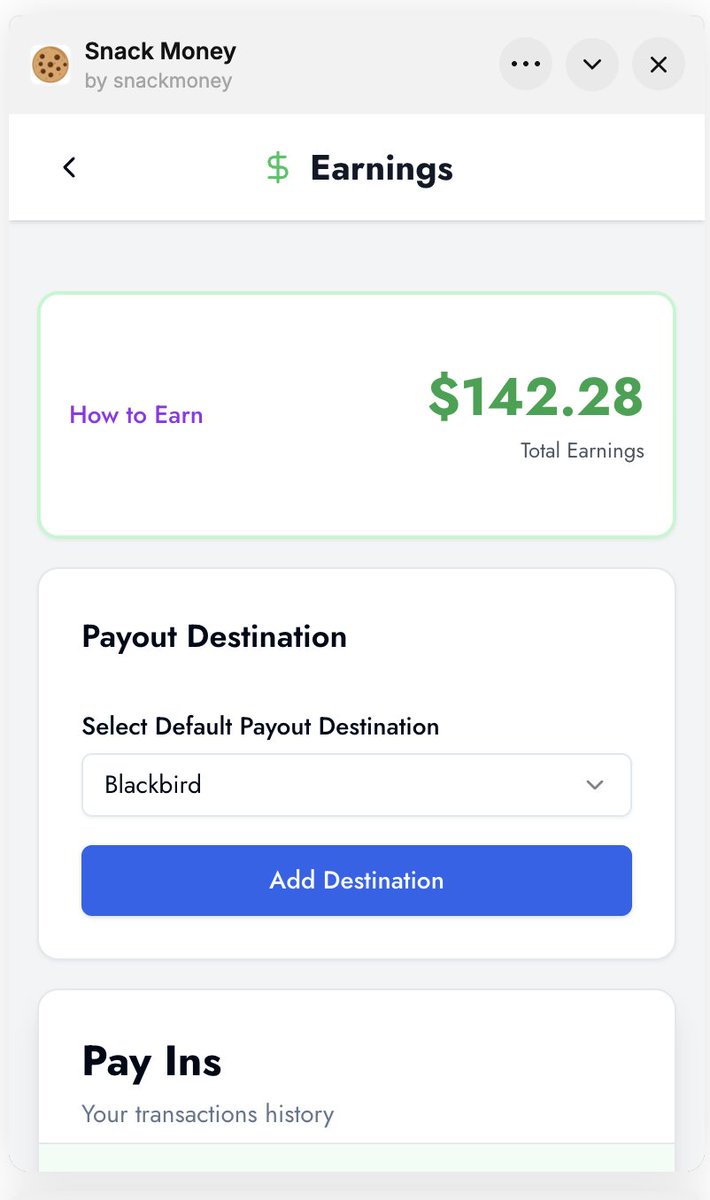 Some screenshots from ERC-8004 compatible Snack Agents from miniapp (<a href="/baseapp/">Base App</a> + <a href="/farcaster_xyz/">Farcaster</a> ). 

🤖It's going to be fun hiring and firing them.

They will be fully on-chain, accepting payments from both Base and Solana.

Payments will be made via x402 through either A2A or MCP