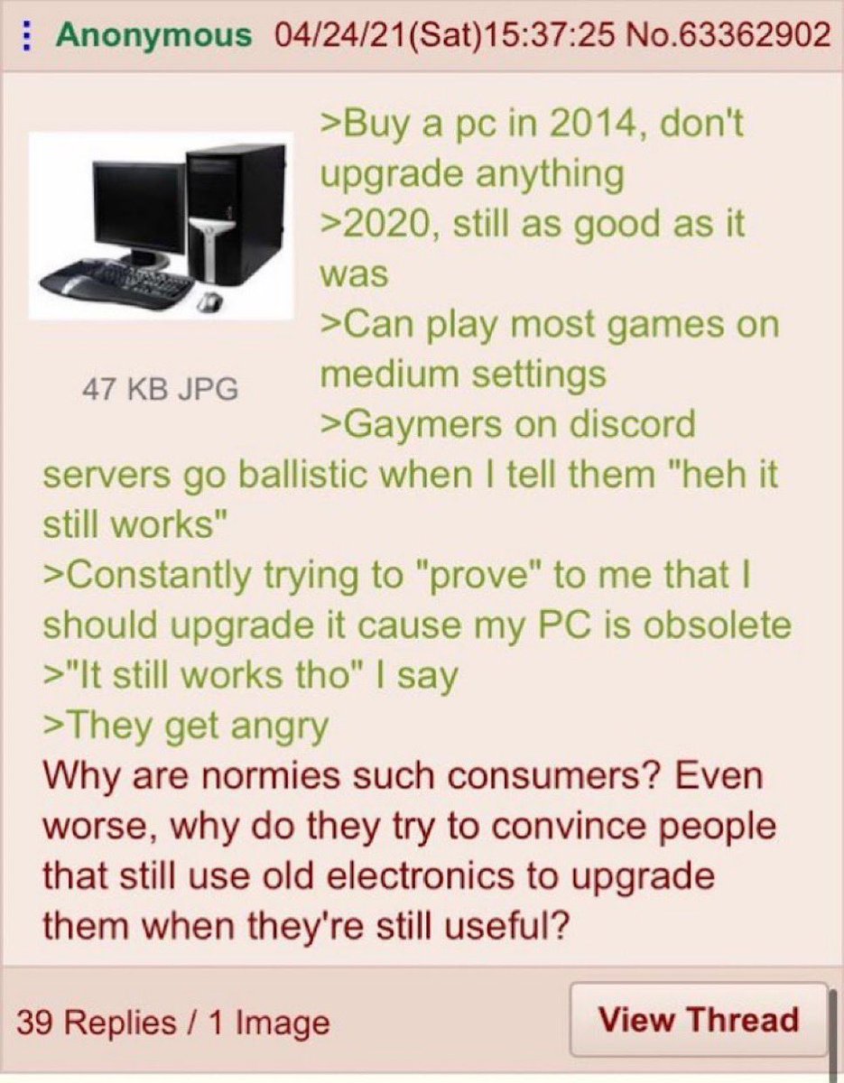 Greentext Poster tweet media