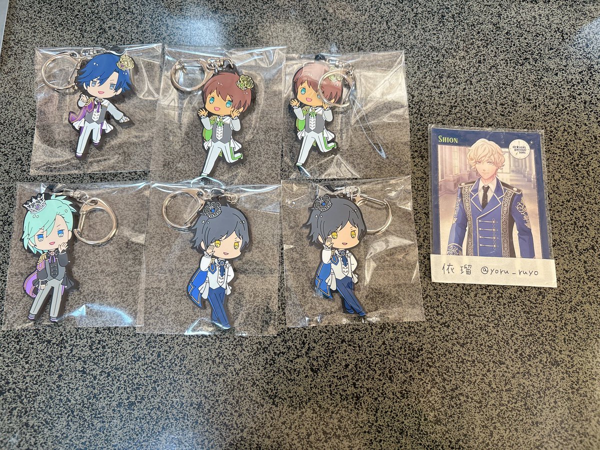 交換】うたプリ ワンダーランド UTA☆PRI WONDERLAND マルイ ラバー